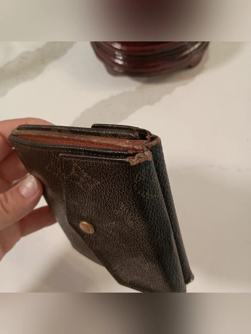 Louis Vuitton Vintage Monogram Elise Trifold Wallet